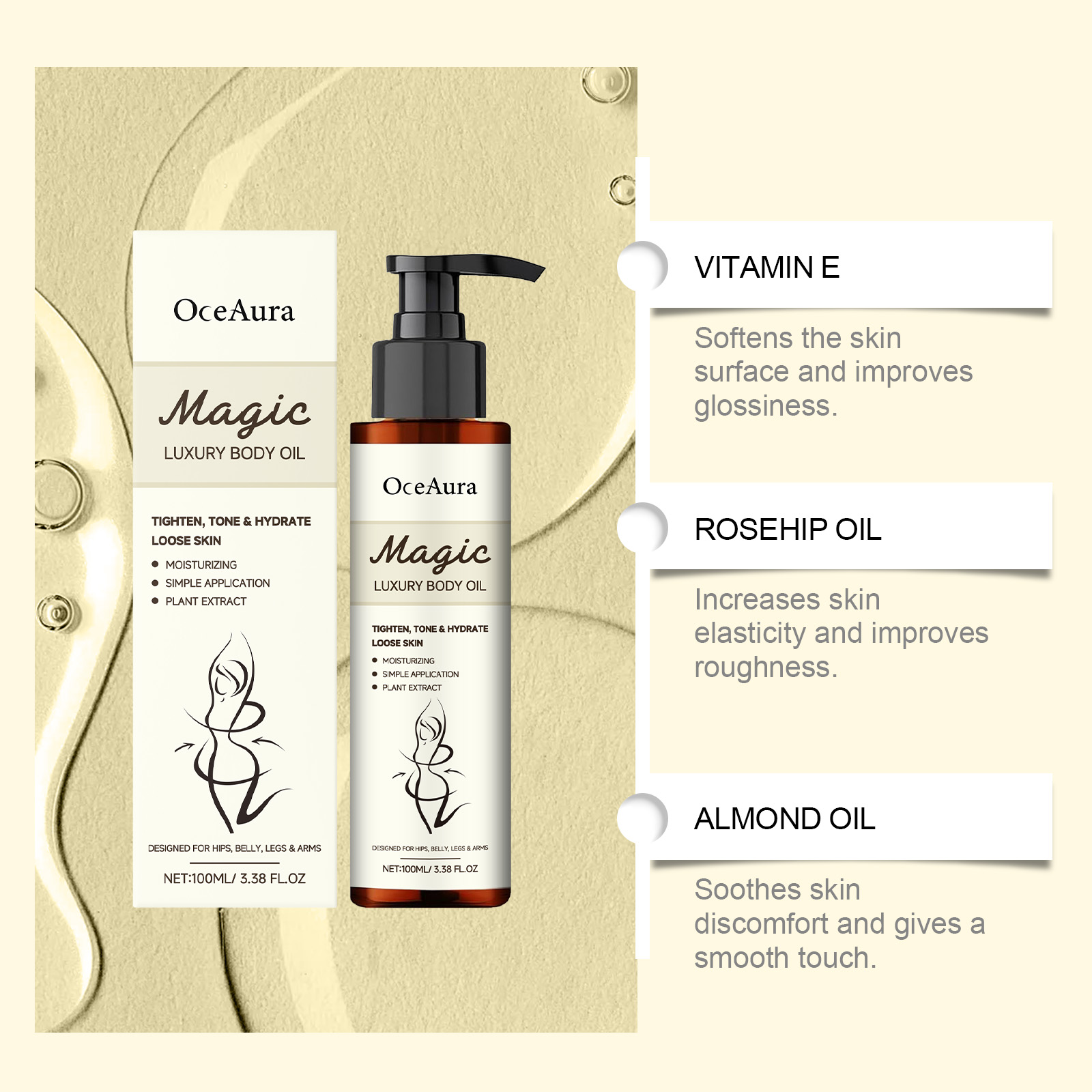 Magisches Körper-Luxusöl Tiefe – Luxury Skin Care Bewertung und Preis