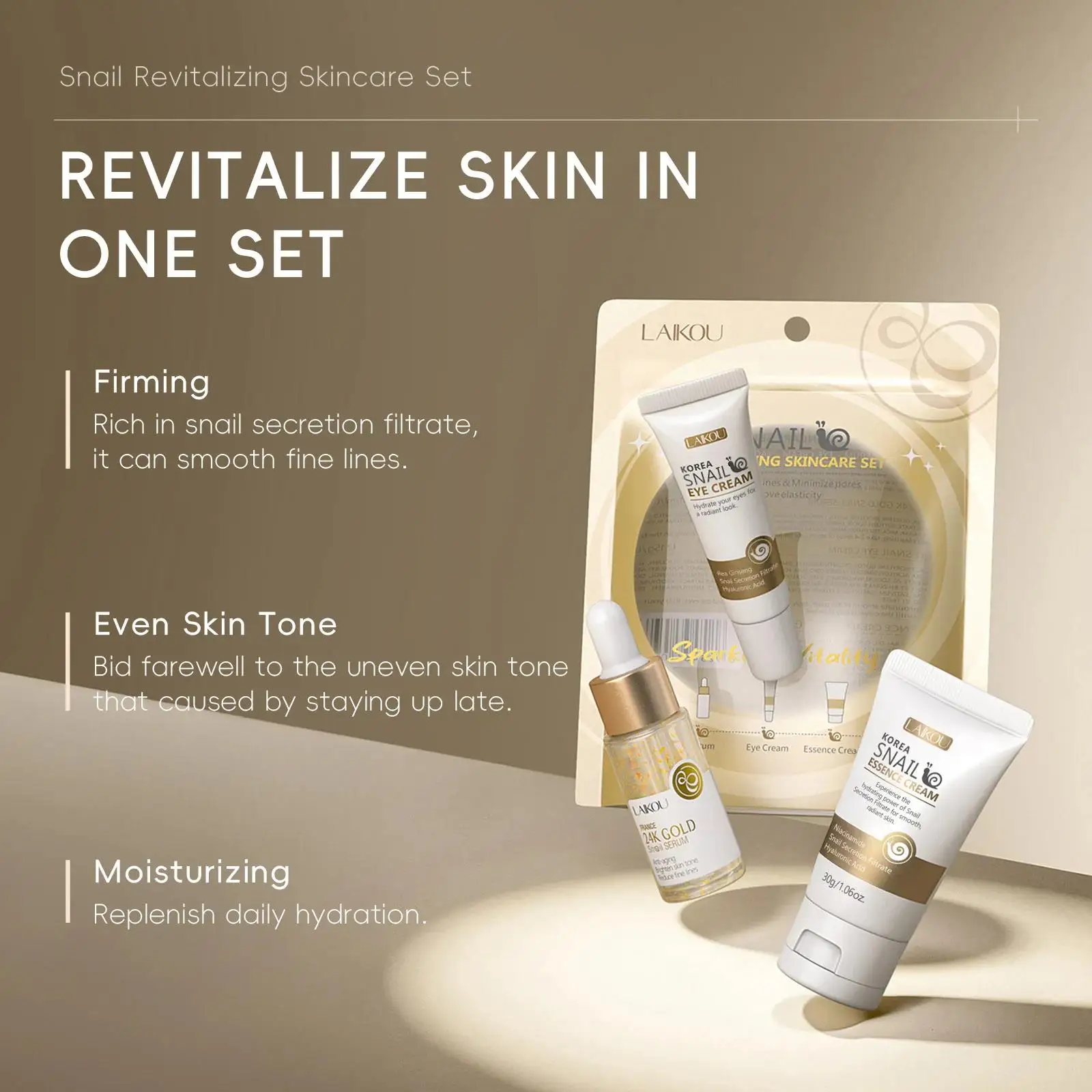 24K Gold Snail Repair Serum Au – Luxury Natural Skincare Bewertung und Preis