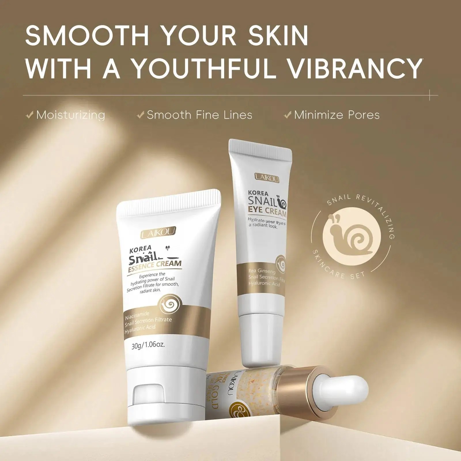24K Gold Snail Repair Serum Au – Luxury Natural Skincare Bewertung und Preis