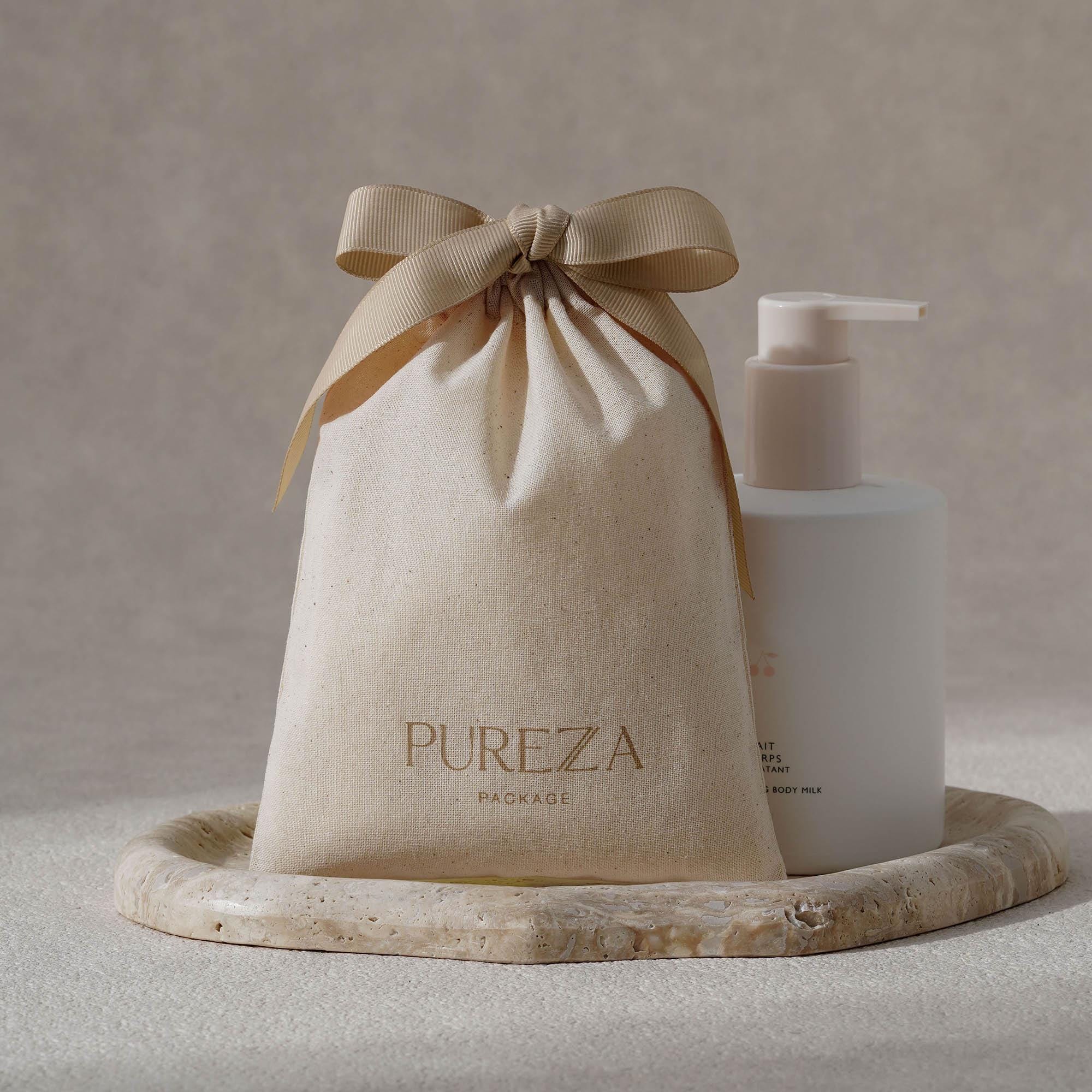 Anpassbare Naturbaumwoll-Zugbe – Luxury Skincare Gifts Bewertung und Preis